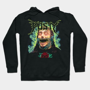 "Posty Deathcore Aesthetic Horror Art | Intense Music Graphic Hoodie